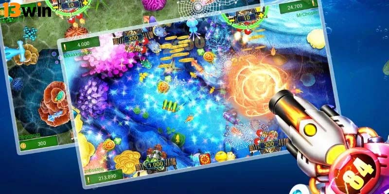 Game bắn cá là trò chơi quen thuộc ở trên các nền tảng cá cược trực tuyến